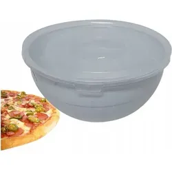 Küchenschüssel Aus Kunststoff Mit Deckel 3l Hellgrau