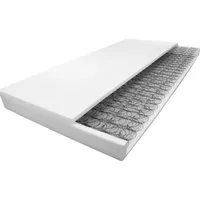 AM Qualitätsmatratzen Bonellfederkernmatratze 90x200cm H3/H4 - Matratze 90x200cm mit 19cm Höhe, flächenelastisch und ideal für Körperformen bis 110 kg. Hochwertiger Bezug aus Doppeltuch mit Klimafaser für optimale Feuchtigkeitsregulation. 30 Nächte Probeschlafen!