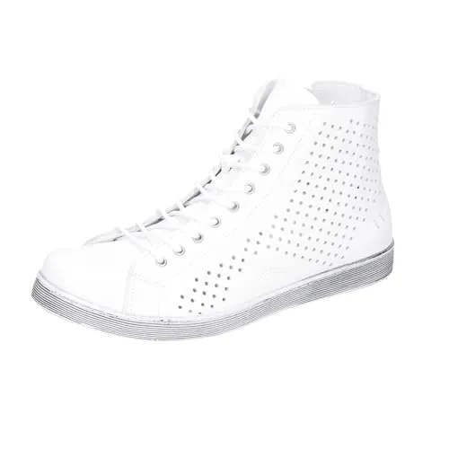 Andrea Conti Komfort Stiefeletten Damen 31313330313735 Weiß 37 EU - Stiefeletten für Damen in Weiß, aus hochwertigem Echtleder mit 2 cm Keilabsatz für zusätzlichen Komfort und Stil im Alltag.