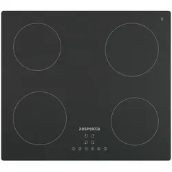 Respekta Induktionskochfeld 59x6x62 cm - Kochfeld aus Glas in Schwarz mit Kindersicherung, Restwärmeanzeige und Timerfunktion – ideal für moderne Küchen.