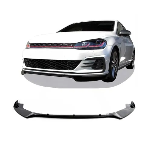 JOM Frontspoiler Lippe Splitter für VW Golf 7 GTI (2012-2018) schwarz glänzend