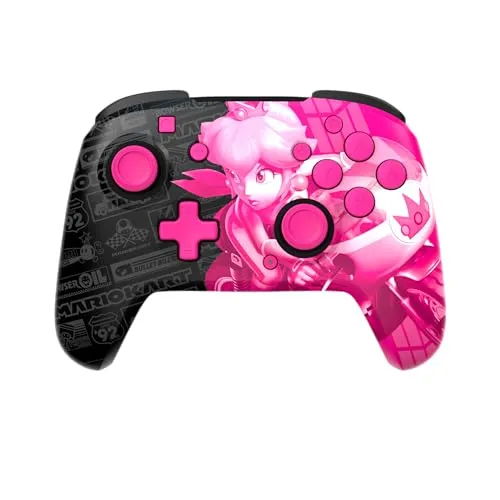 PDP Rematch GLOW drahtlos Controller Grand Prix Peach