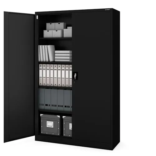 Jan Nowak Metallschrank Aktenschrank 185 x 90 x 40 cm