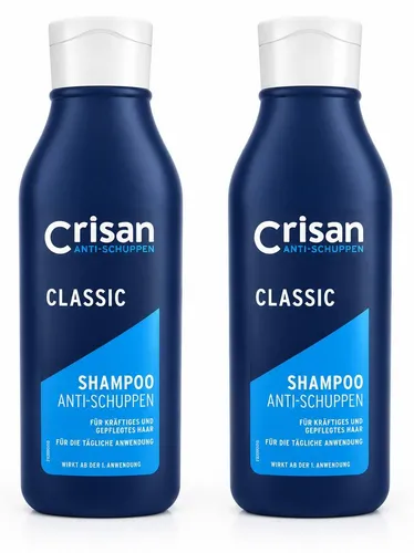Crisan Anti-Schuppen Classic Shampoo – Für normales Haar 250 ml (2 Pack)