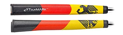 TourMark Puttergriff Standard-Deutschland Flag Griff Serie - Golfschlägergriff, Mehrfarbig (pattern), Kunststoff, Putter, Golf Club Grip
