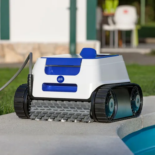 Zodiac Gre ER230: Automatischer Poolsauger für sauberes Schwimmbecken - Schwimmbeckensauger mit vollautomatischer Reinigung, geeignet für verschiedene Poolarten. Effizient, TÜV-zertifiziert und ideal für entspannte Poolpflege.