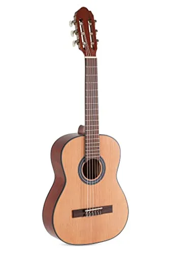 Gewa Student Natural Cedar 1/2 - Konzertgitarre für Kinder - Gitarren; Ideal für Kinder von 7-9 Jahren; Leichte Bauweise mit Zederndecke und umweltfreundlicher Mattlackierung für besten Klang und Spielkomfort.