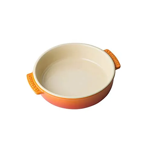Le Creuset Tapasschale aus Steinzeug, 500 ml, Ofenrot - Hochwertige Tapas-Schale aus robustem Steinzeug, ideal für Oliven, Gratins oder Desserts. Perfekt für den täglichen Gebrauch, kratzfest und spülmaschinengeeignet.