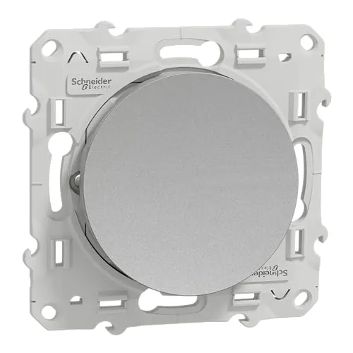 Schneider Electric – Odace – Wechselschalter aus Aluminium – 10 A – Schraubbefestigung – Schnellverbindung – S530204