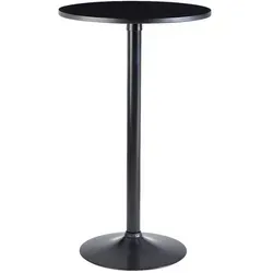 Wohnling Stehtisch WL6.192, schwarz, 100 x 60cm