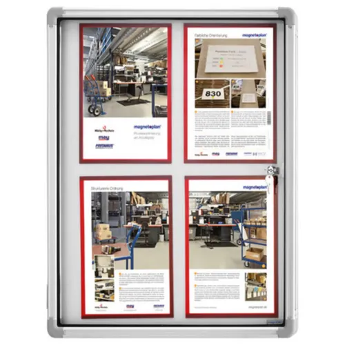 Magnetoplan Schaukasten SP 1215300 in weiß von magnetoplan