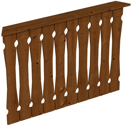Produktbild Skanholz Brüstungsgeländer Balkonschalung 120 cm