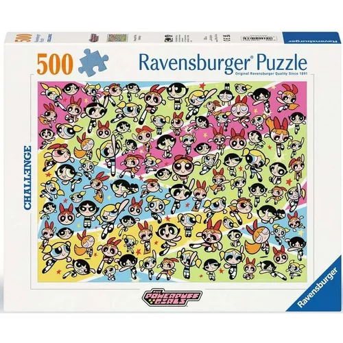 Ravensburger 01036 Puzzle Powerpuff Girls Challenge Teileanzahl: 500