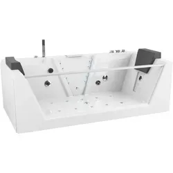 TroniTechnik® Whirlpool Badewanne MYKONOS 180cm x 88cm von Tronitechnik