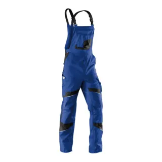Kübler Latzhose Activiq high, Größe 50, kornblumenblaublau/schwarz - Latzhosen, strapazierfähig und ideal für Handwerk und Industrie mit hohem Tragekomfort.
