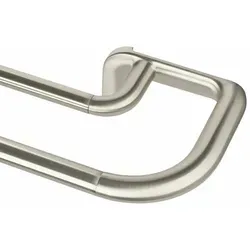 Umbra ausziehbare Doppel-Gardinenstange Twilight in grau von Umbra