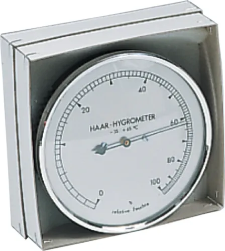 Spezial-Haarhygrometer für Geflügelhaltung - Präzises Hygrometer zur Überwachung der Luftfeuchtigkeit, ideal für optimale Bedingungen in der Geflügelhaltung.