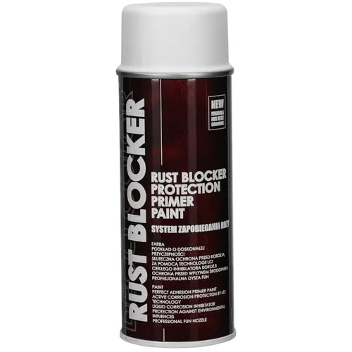 KOTARBAU® Sprühlack Rostschutz für Metall 400 ml Weiß RAL 9010 Lack Spray Zinkspray Rostschutzfarbe für Gartenzaun Tore Metallfarbe Sprühfarbe Spraydosen Farbspray Sprühdose DIY