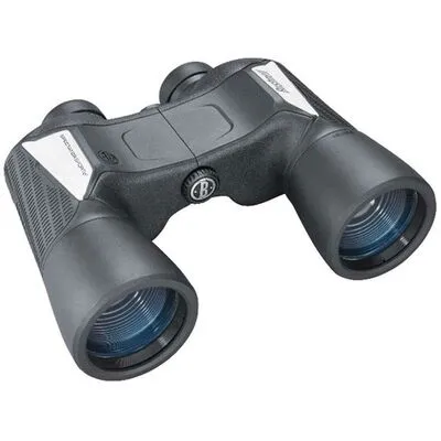 Bushnell Fernglas 12x50 Spectator Sport - Lichtstark und ergonomisch - Fernglas mit Permafocus Technologie für immer scharfe Sicht. Ideal für Sport und Naturbeobachtungen, robust und wetterfest.