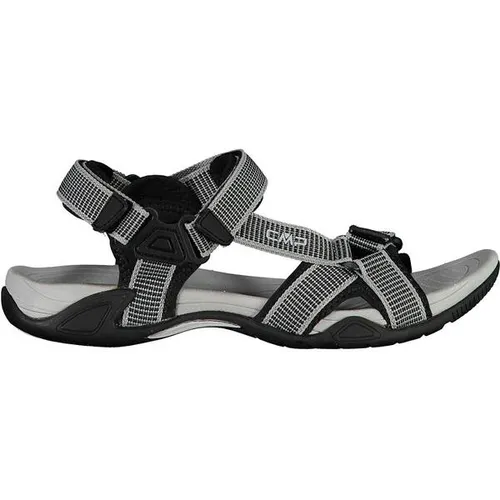 CMP Herren Multifunktionsslipper HAMAL HIKING SANDAL - Wanderschuhe für den Sommer, leichte und offene Sportsandale mit 3 Verstellsystemen für optimale Passform und rutschfester Sohle für jedes Terrain.