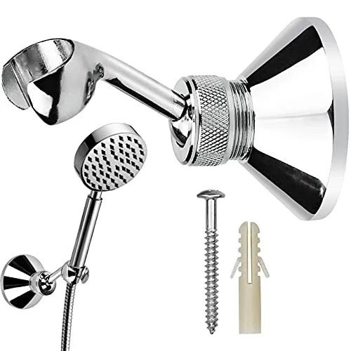 Handbrause Halterung Duschkopfhalterung Verstellbar Duschhalterung Brausehalter für Handbrause, Duschkopf, Badezimmer