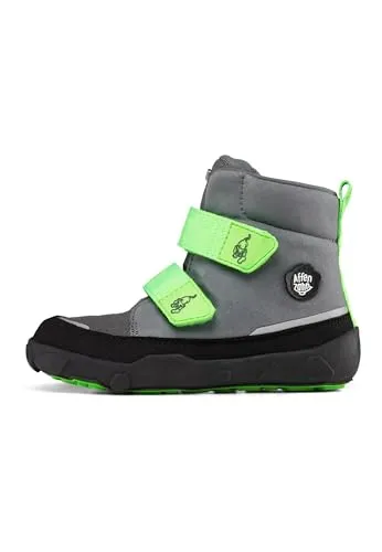 Affenzahn Winterstiefel Vegan Comfy - Wasserdichte Kinderstiefel für den Winter – gefüttert, rutschfeste Sohle und leicht anzuziehen mit Kletterverschlüssen. Ideal für kuschelige Abenteuer im Schnee!