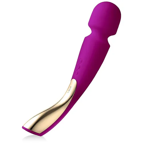 Lelo Smart Wand Massager 2 Large Massagekopf und Vibrator Deep Rose 30 cm