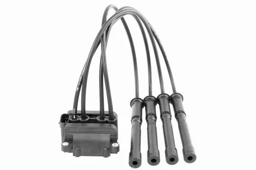 VEMO V46-70-0013 Zündspule mit Zündleitungen für Clio III - Zündanlagen & Glühanlagen, passend für Fahrzeuge ohne Zündverteiler und mit 4 Anschlüssen, sorgt für eine zuverlässige Zündung und optimale Motorleistung.