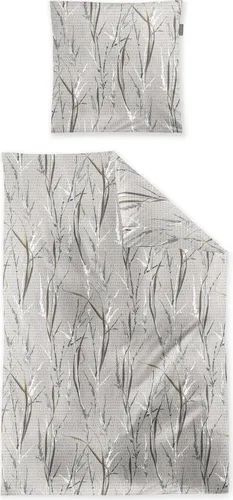 Irisette Seersucker Bettwäsche-Garnitur Easy 8648 - Bettwäsche aus 100% Baumwolle, hautfreundlich und pflegeleicht. Ideal für warme Sommernächte mit atmungsaktiven Eigenschaften und bügelfreiem Komfort.