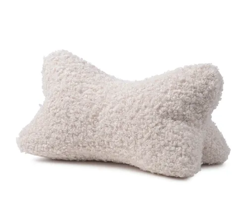 Gözze Lesekissen Rolf - Nackenkissen in Weiß, ca. 40x25 cm, aus 100% Polyester, ideal zum Entspannen und Lesen, pflegeleicht bei 30 Grad waschbar.