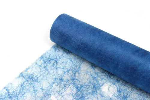 Deko AS Tischläufer Sizoflor Tischband mittelblau 20 cm Rolle 5 Meter - 60-200-5-036 (1-tlg, 1 Rolle Tischläufer), Strapazierfähig