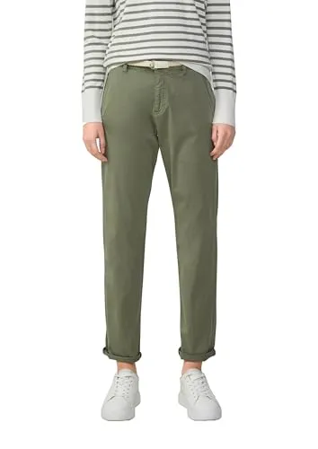 s.Oliver Chino mit Gürtel in grün von s.Oliver