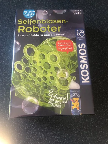 KOSMOS Seifenblasen-Roboter Experimentierkasten neu