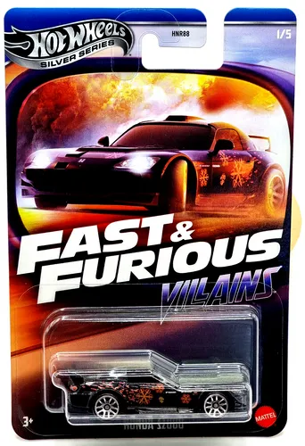 Hot Wheels Fast & Furious Villains Silver Series  car Honda S2000  1/5
