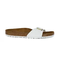 Birkenstock Madrid BS Slipper - Weiß - Größe 42 EU - Bequeme Slipper in elegantem Weiß, Größe 42 EU, ideal für den Alltag und mit hochwertiger Verarbeitung für langanhaltenden Tragekomfort.