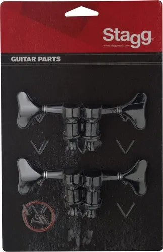 Stagg Mechanik für Bass 2L/ 2R, schwarz