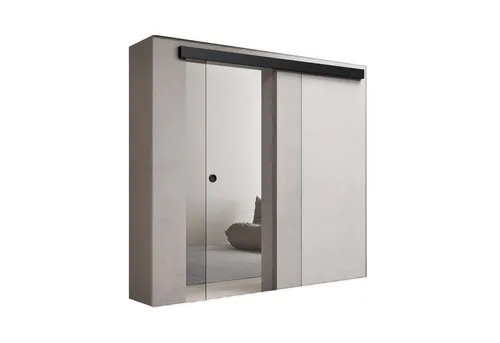 doporro Glasschiebetür Schwarz mit Softclose-Automatik - Elegante Glasschiebetür aus 8mm ESG-Sicherheitsglas, ideal für platzsparende Lösungen. Mit Soft-close Mechanismus und hochwertiger Aluminium-Schiene für einfache Montage.