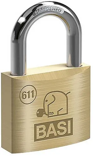 Basi 6110-5000 Vorhängeschloss verschieden schließend