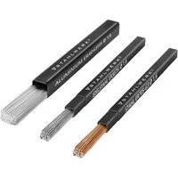 STAHLWERK Schweißstäbe Set ER70S-G3, ER307Si & ER4043Si5 - Schweiß-Zubehör für WIG-Schweißarbeiten, mit 7 Jahren Garantie und qualitativ hochwertigen Schweißstäben für Stahl, Edelstahl und Aluminium.