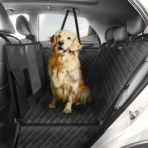 HELDENWERK Autoschondecke Hund Rücksitz - Wasserdicht & Kratzfest - Autoschondecke für Hunde, bietet rutschfesten Schutz für Rücksitze, ist leicht zu installieren und hält Schmutz und Haare fern. Ideal für alle Fahrzeugtypen!