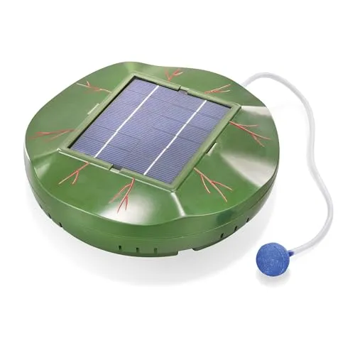 esotec schwimmender Solar Teichbelüfter FLOATING AIR 2 mit 2 Ausgängen