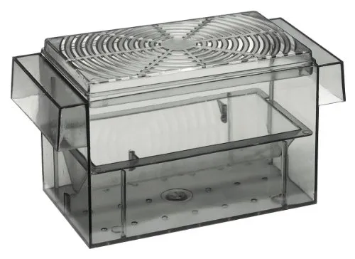 EBI 225-103531 Ablaichkasten Guppy-Tank - Zuchttanks für Aquarien, 3 in 1 Ablaich-, Brut- und Isolationskästen aus hochwertigem Kunststoff für optimale Fischzucht.