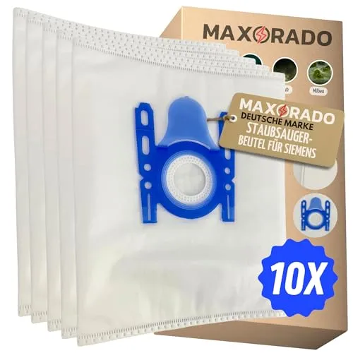Maxorado Staubsaugerbeutel für Siemens Bosch D E F G H Staubsauger Saugbeutel VS06G2410 Q3.0 Q4.0 Q5.0 Q6.0 Q8.0 VS04 VS06 VS07 VS3 VS4 VS5 VS6 VS7 Z2.0 Z3.0 Z4.0 Z5.0 Z6.0 Z7.0 Beutel