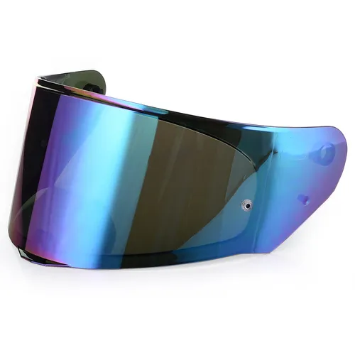 Visier Regenbogen LS2 für FF320 FF353 FF800 - Motorrad-Headsets mit Antibeschlag- und Antikratz-Funktion, ideal für alle Jahreszeiten und Pinlock-kompatibel, sorgt für klare Sicht beim Fahren.