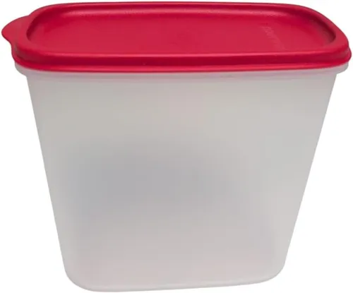 Tupperware Eidgenosse 1,7L rot mit geschlossenen Deckel