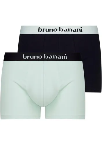Bruno Banani Boxer Flowing (2er Pack) mit kontrastreichem Logobund