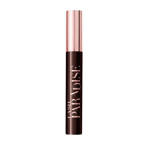 L’Oréal Paris Wimperntusche für intensives Volumen und spektakuläre Länge, Für empfindliche Augen geeignet, Lash Paradise Moonlight Noir Mascara, Nr. 02 Black (Braun), 1 Stück