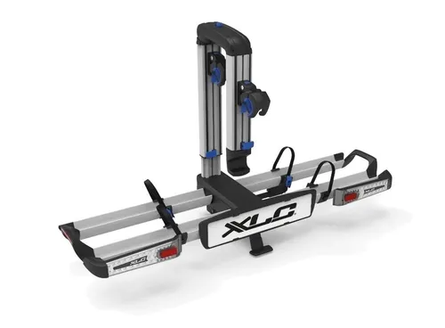 XLC Almada Work-E LED 2F Rahmen - Fahrradträger für 2 Fahrräder, max. Tragkraft 60 kg, mit LED-Beleuchtung für optimale Sichtbarkeit und einfache Montage.