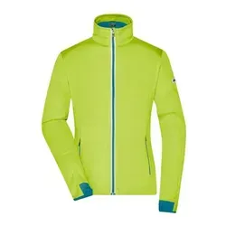 Ladies' Sports Softshell Jacket - Funktionelle Jacke für Sport und Freizeit, gelb/blau/neon, Gr. M - Die Ladies' Sports Softshell Jacket ist ideal für Sport und Freizeit. Sie bietet Wind- und Wasserschutz sowie Atmungsaktivität. Praktische Taschen und reflektierende Details sorgen für Komfort und Sicherheit.