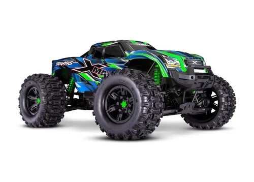 Traxxas X-Maxx 4x4 VXL grün - 1:7 Monster-Truck RTR, bis zu 80 km/h schnell mit innovativem TSM für optimale Kontrolle auf jedem Terrain
